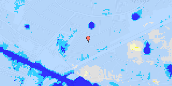 Ekstrem regn på Kristinelundsvej 31