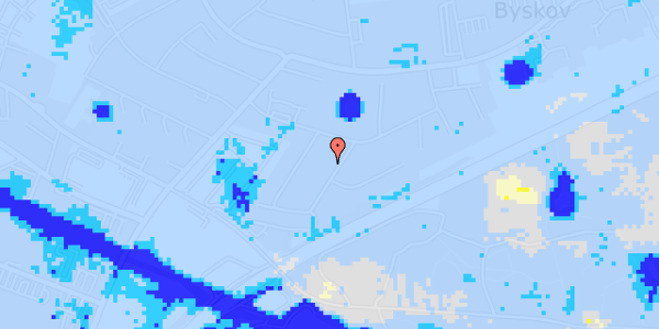 Ekstrem regn på Kristinelundsvej 33