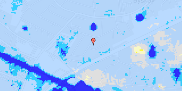 Ekstrem regn på Kristinelundsvej 46