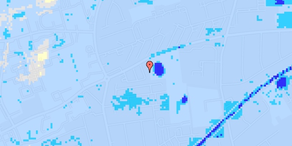 Ekstrem regn på Ndr.Ringgade 52, 1. th