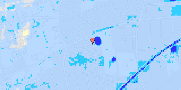 Ekstrem regn på Ndr.Ringgade 56, 2. th