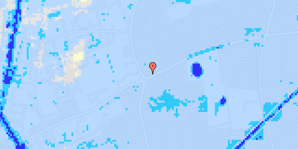 Ekstrem regn på Ndr.Ringgade 67, 3. th