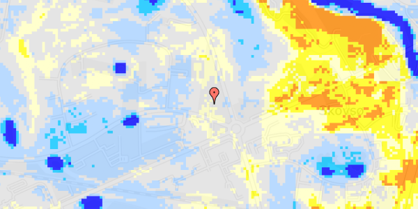 Ekstrem regn på Ndr.Ringgade 83