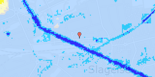 Ekstrem regn på Ndr.Stationsvej 14S, 1. 5