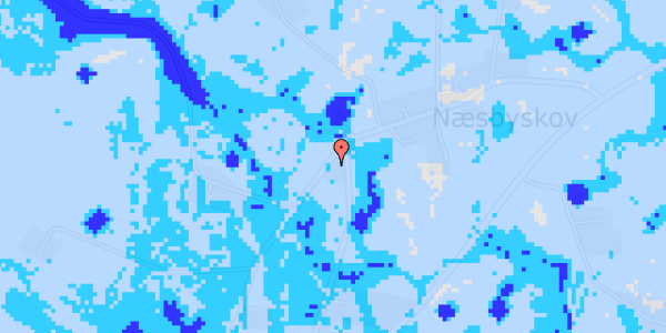 Ekstrem regn på Næsbyskovvej 4