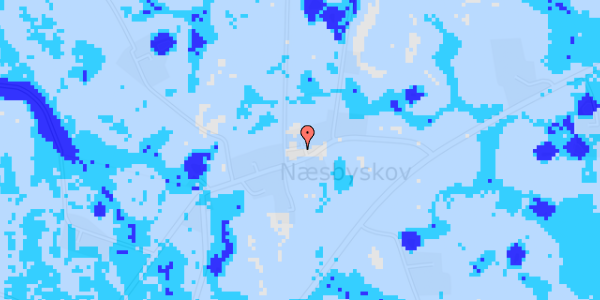 Ekstrem regn på Næsbyskovvej 21