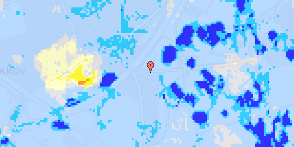 Ekstrem regn på Parcelgårdsvej 6