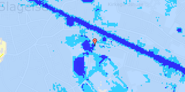 Ekstrem regn på Parkvej 23B