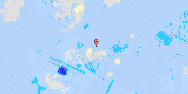 Ekstrem regn på Sjællandsvej 18