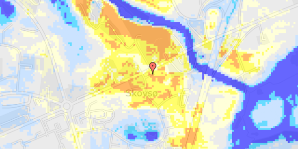 Ekstrem regn på Skovsøvej 1A