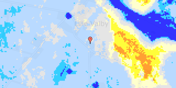 Ekstrem regn på Slagstrupvej 26