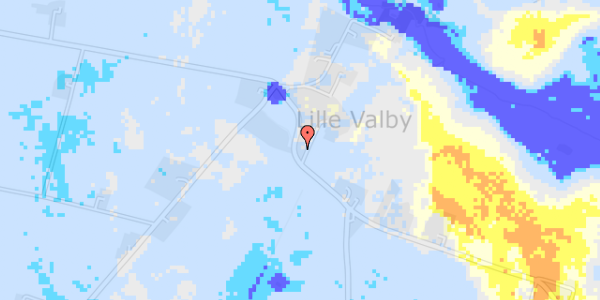 Ekstrem regn på Slagstrupvej 30