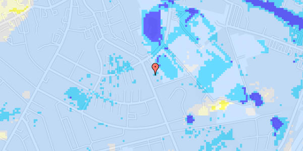 Ekstrem regn på Slotsalleen 5