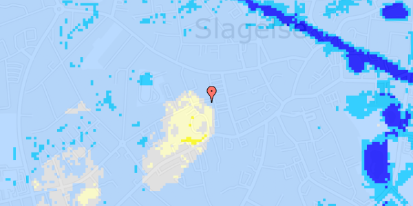 Ekstrem regn på Stenstuegade 17, 3. th