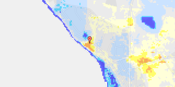 Ekstrem regn på Strandlystvej 23