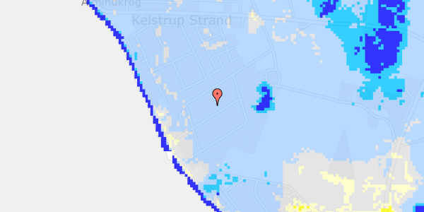 Ekstrem regn på Strandvangen 12