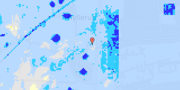 Ekstrem regn på Strandvejen 110