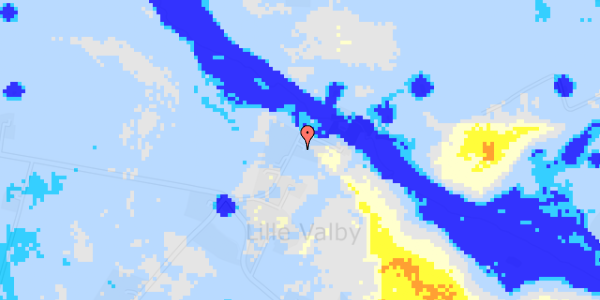 Ekstrem regn på Valby Engvej 6