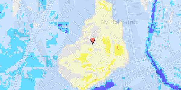 Ekstrem regn på Valbygårdsvej 49B