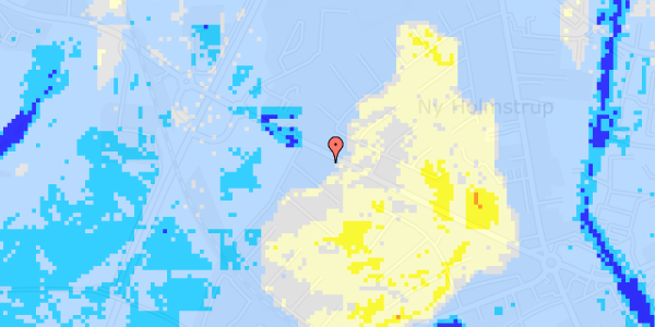 Ekstrem regn på Valbygårdsvej 63