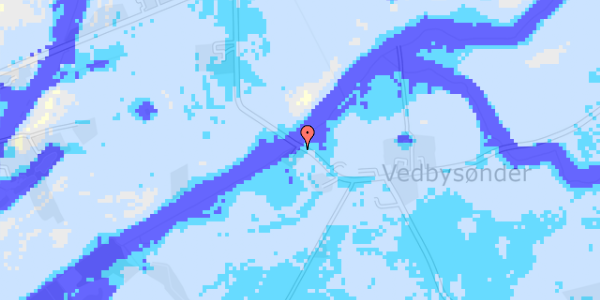 Ekstrem regn på Vedbysøndervej 6, st. 