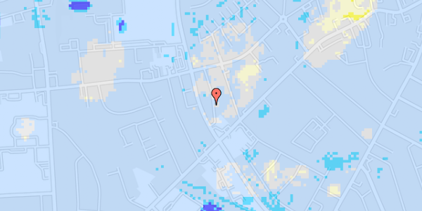 Ekstrem regn på Vesterport 16, 1. th