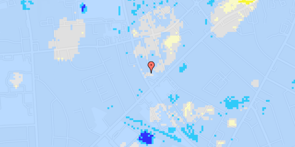 Ekstrem regn på Vesterport 22, 2. 3