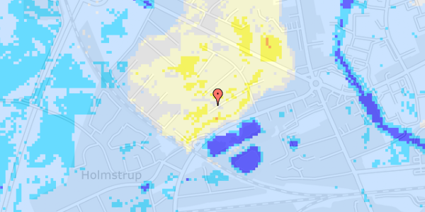 Ekstrem regn på Weysesvej 10