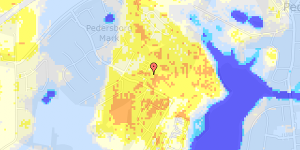 Ekstrem regn på Abildvej 100