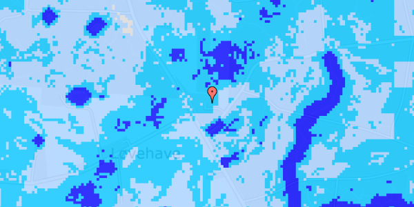 Ekstrem regn på Alstedvej 1