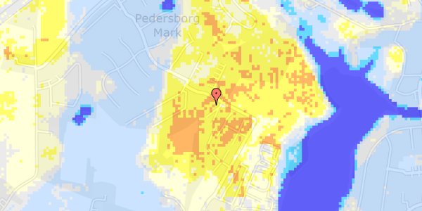 Ekstrem regn på Bavnevang 6