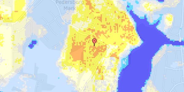 Ekstrem regn på Bavnevang 9