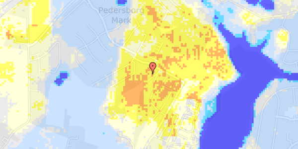 Ekstrem regn på Bavnevang 12