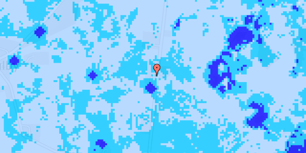 Ekstrem regn på Bjernedevej 43