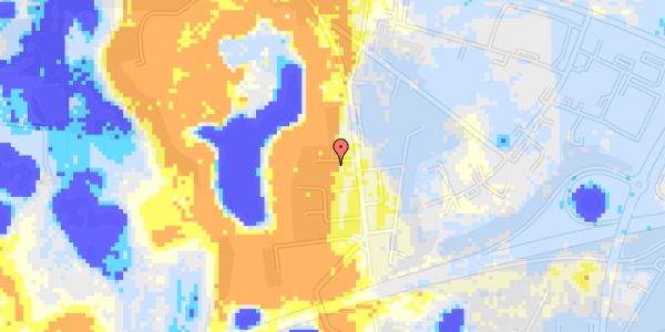 Ekstrem regn på Filippavej 7