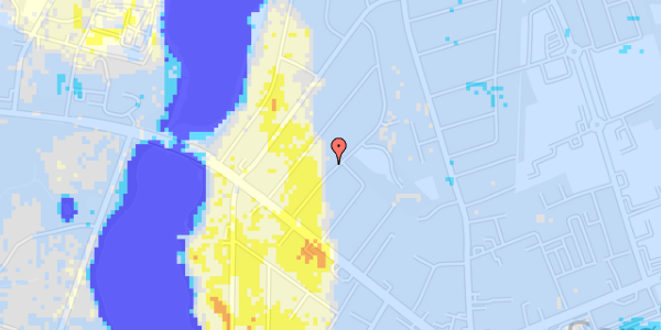 Ekstrem regn på Fredensvej 15