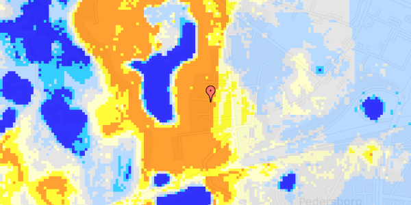 Ekstrem regn på Gravenstensvej 15