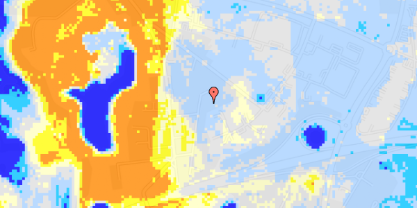 Ekstrem regn på Hyldevej 34