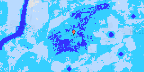 Ekstrem regn på Hylstrupvej 8