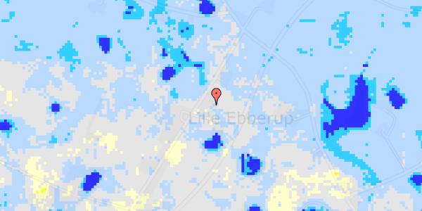 Ekstrem regn på Ll. Ebberupvej 12