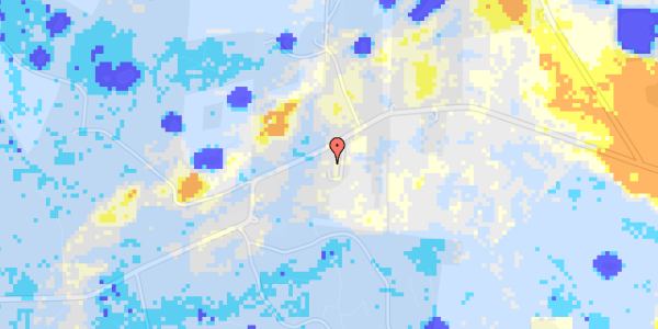 Ekstrem regn på Lorupvej 11