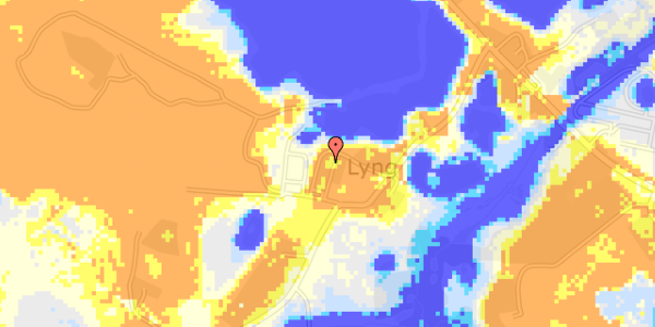 Ekstrem regn på Løngvej 12C