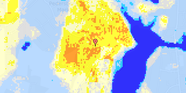 Ekstrem regn på Lønnevang 30