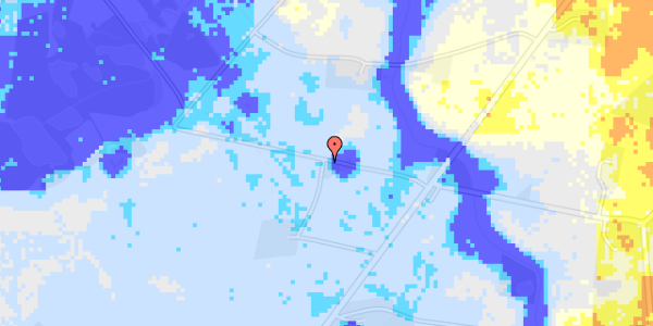 Ekstrem regn på Munke Bjergbyvej 9A