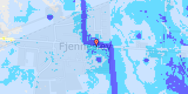 Ekstrem regn på Ringstedvej 154