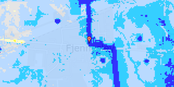 Ekstrem regn på Ringstedvej 213