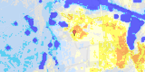 Ekstrem regn på Hammervej 2