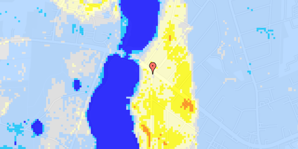 Ekstrem regn på Slagelsevej 63