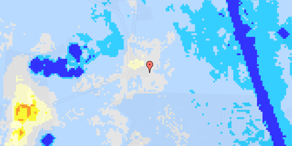 Ekstrem regn på Stokholtsvej 62