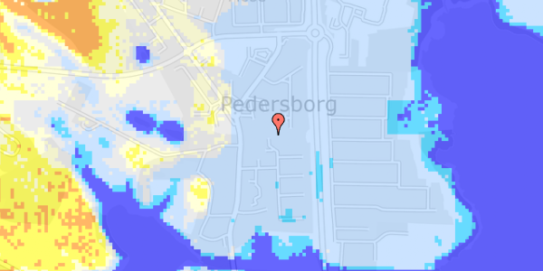 Ekstrem regn på Søholm 1F